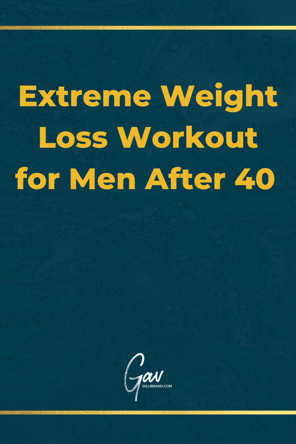 Featured image for “Extreme Weight Loss Workout for Men After 40”